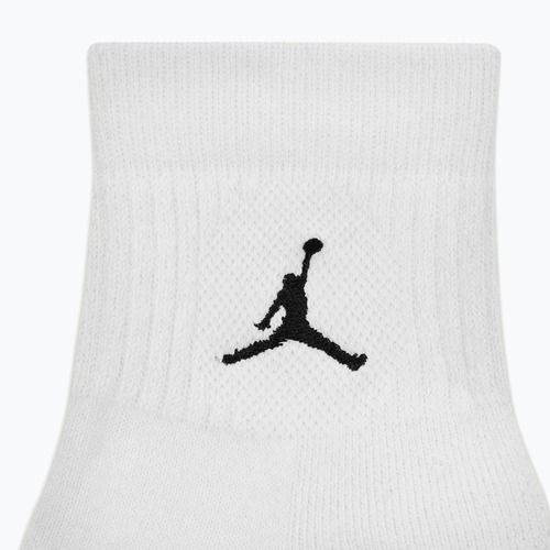 Kojinės Jordan Everyday Ankle 3 pairs white/black