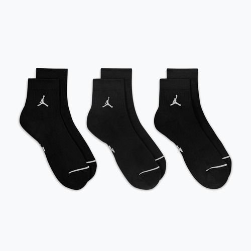 Kojinės Jordan Everyday Ankle 3 pairs black/white