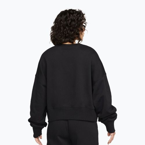 Moteriškas džemperis Nike Sportswear Phoenix Fleece Oversized black/sail