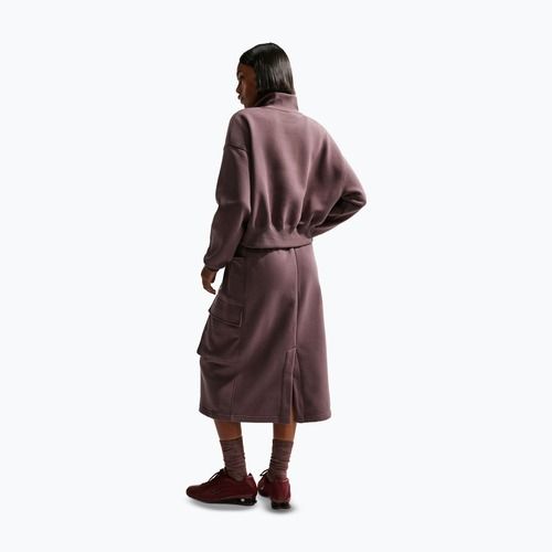 Moteriškas džemperis Nike Sportswear Phoenix Fleece 1/2 Zip Cropped tattoo/sail