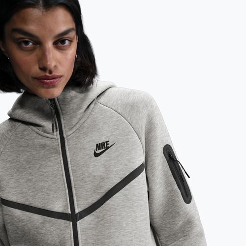 Moteriškas džemperis Nike Sportswear Tech Fleece Windrunner dark grey heather/black