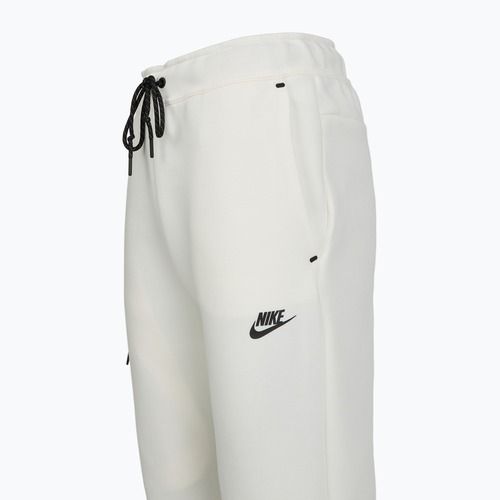 Moteriškos kelnės Nike Sportswear Tech Fleece Mid-Rise sail/black