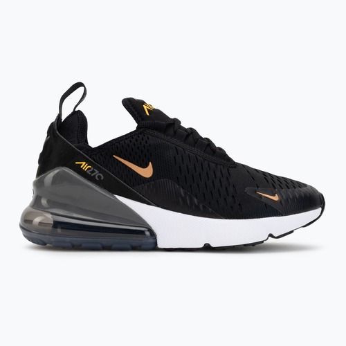 Vaikiški batai Nike Air Max 270 black/laser orange/metallic copper