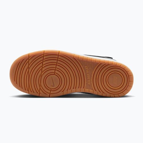 Batai Nike Court Borough Mid 2 black/white/gum med brown/light smoke grey