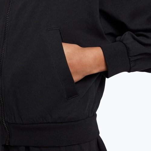Vaikiškas džemperis Nike Sportswear Full Zip Hoodie black/flat pewter