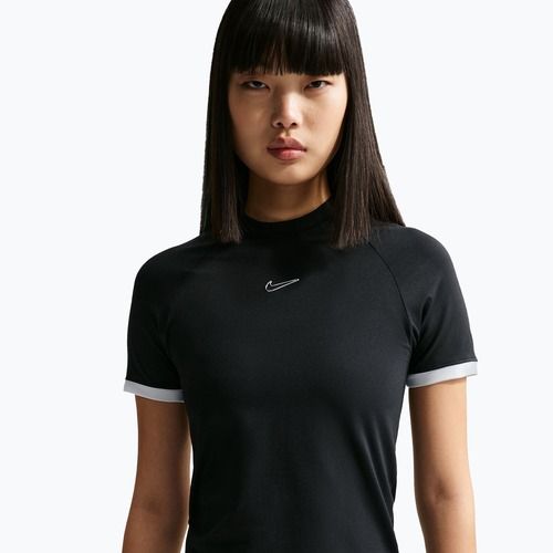Moteriški marškinėliai Nike Gloss Fitted Top black