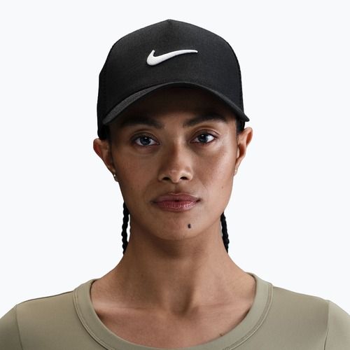 Vyriška kepuraitė su snapeliu Nike Rise Structured Trucker black/black/white