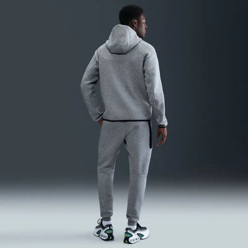 Vyriškas džemperis Nike Tech Windrunner Full Zip Cave Dark Grey Heather/Black