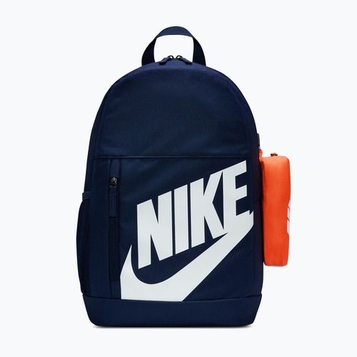 Vaikiška miesto kuprinė Nike Elemental Shoebox 20 l midnight navy/orange/white
