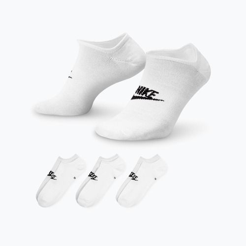 Kojinės Nike Sportswear Everyday Essential 3 poros white/black