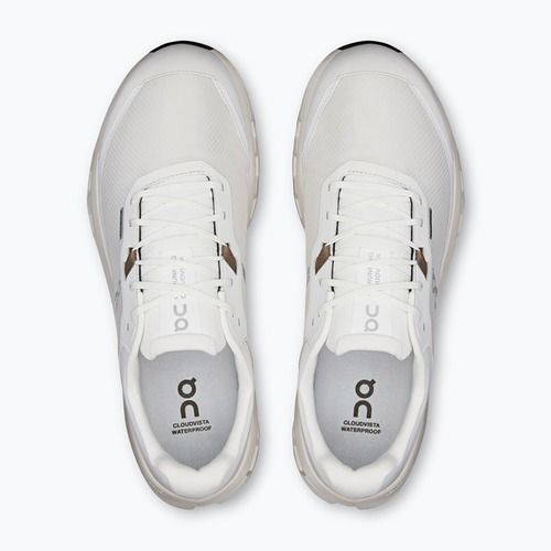 Vyriški bėgimo bateliai On Running Cloudvista 2 Waterproof ice/pearl