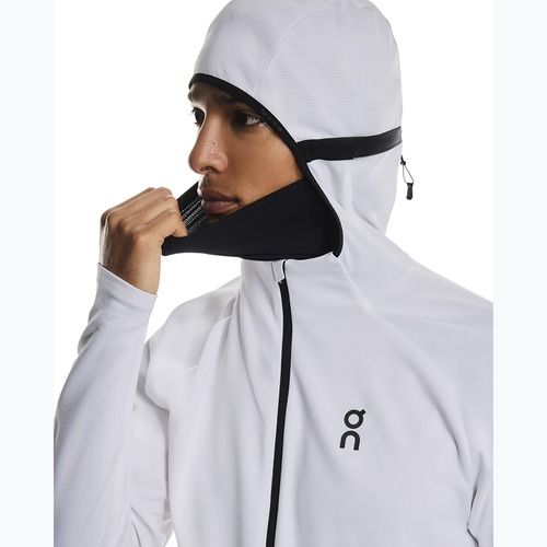 Vyriškas bėgimo džemperis On Climate Zip Hoodie white