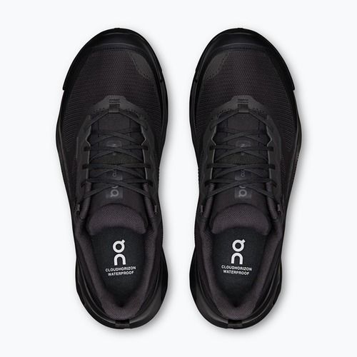 Moteriški trekingo batai On Cloudhorizon 2 Waterproof black/black