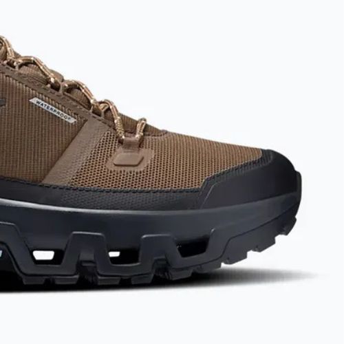 Vyriški turistiniai batai On Cloudrock Mid Waterproof earth/black