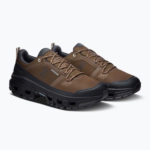 Vyriški batai On Cloudrock Low Waterproof earth/black