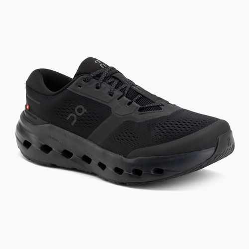 Vyriški bėgimo bateliai On Cloudrunner 3 Wide juoda/juoda