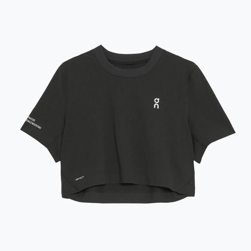 Moteriški treniruočių marškinėliai On Train-T Crop black