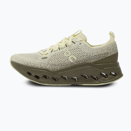 Moteriški bėgimo batai On Cloudsurfer Max seedling/olive