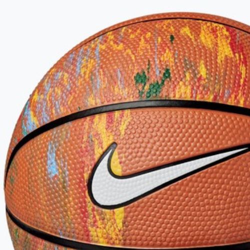 Vaikiškas krepšinio kamuolys Nike Skills Next Nature multicolor/amber/black/white