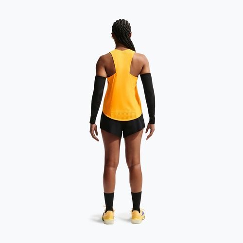 Moteriški bėgimo marškinėliai Nike AeroSwift Dri-Fit ADV Singlet laser orange/black