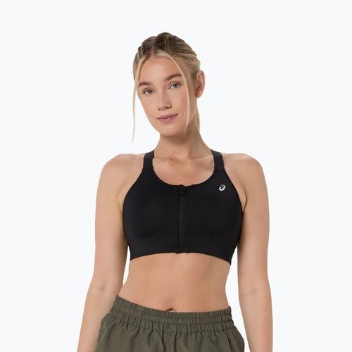 Sportinė liemenėlė ASICS Road Combination Zip performance black