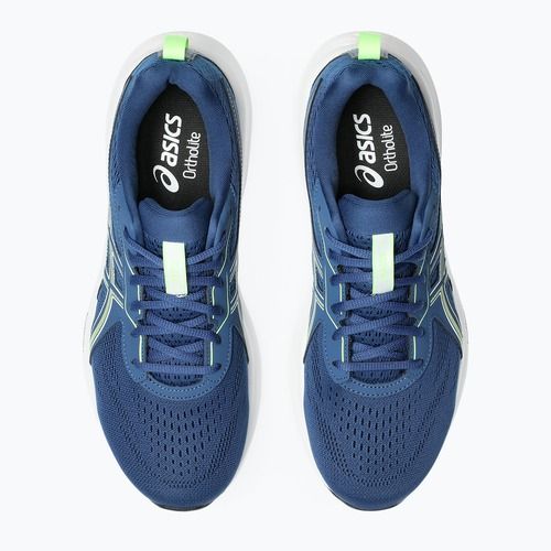 Vyriški bėgimo bateliai ASICS Gel-Contend 9 twilight blue/illuminate green