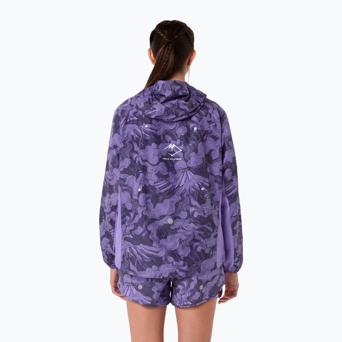 Moteriška bėgimo striukė ASICS Fujitrail Packable amethyst