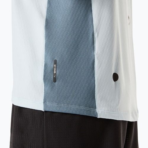 Moteriški bėgimo marškinėliai ASICS Fujitrail Elite Top cool grey/ironclad