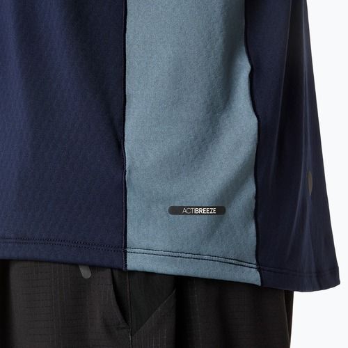 Vyriški bėgimo marškinėliai ASICS Fujitrail Elite SS Top midnight/ironclad