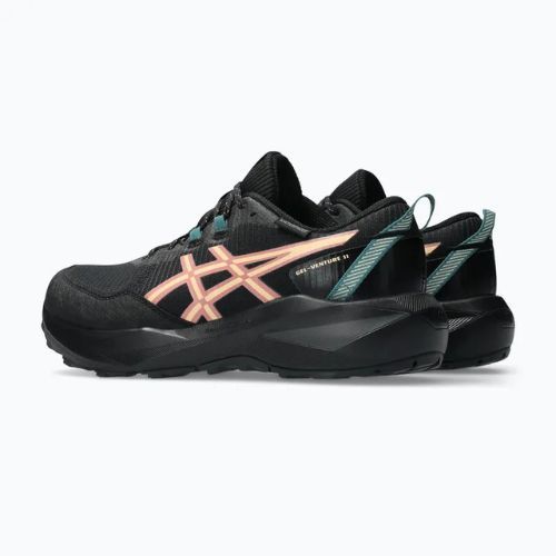 Moteriški bėgimo bateliai ASICS Gel-Venture 11 Waterproof black/apricot crush