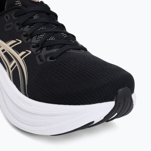 Moteriški bėgimo batai ASICS Gel-Nimbus 28 black/feather grey