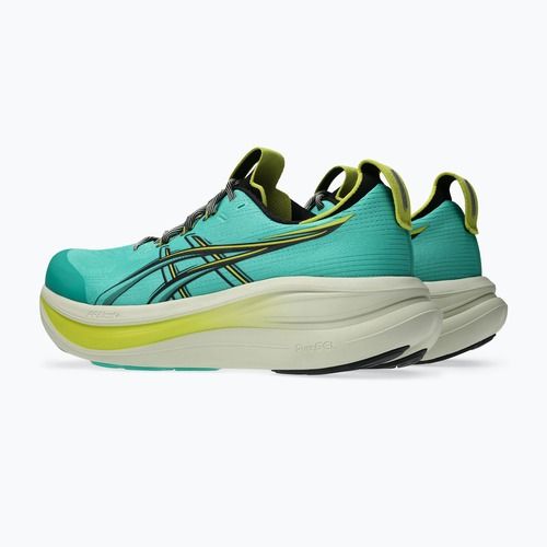 Vyriški bėgimo bateliai ASICS Gel-Nimbus 28 TR aurora green/black