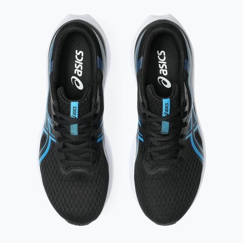 Vyriški bėgimo bateliai ASICS Patriot 14 black/aegean blue