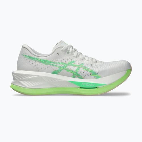 Moteriški bėgimo bateliai ASICS Sonicblast white/vital green