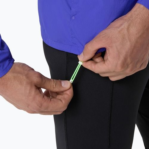 Vyriški bėgimo marškinėliai ASICS Road All Over Print Singlet cobalt burst/illuminate green