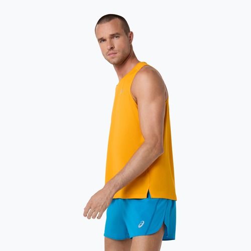 Vyriški bėgimo marškinėliai ASICS Core Singlet yamabuki yellow