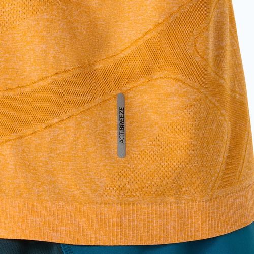 Vyriški bėgimo marškinėliai ilgomis rankovėmis ASICS Road Seamless LS yellow