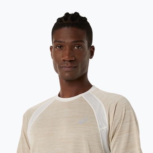 Vyriški bėgimo marškinėliai ASICS Road cream