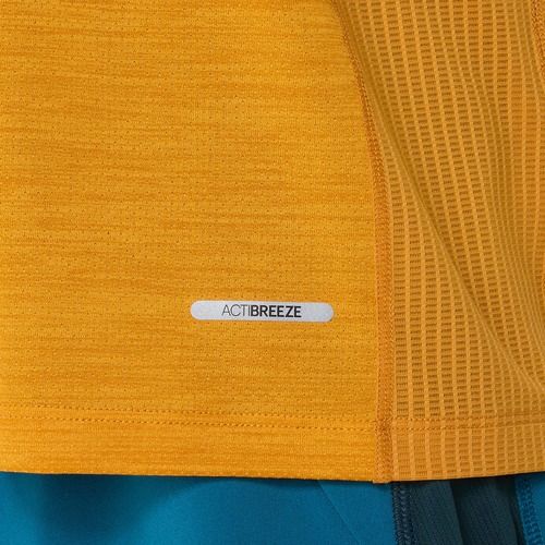 Vyriški bėgimo marškinėliai ASICS Road Singlet golden yellow