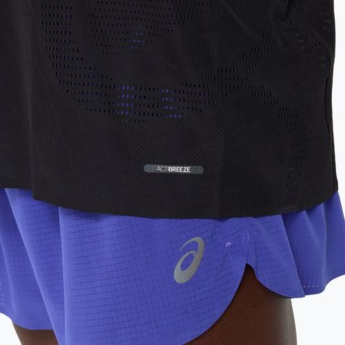 Vyriški bėgimo marškinėliai ASICS Metarun Singlet performance black