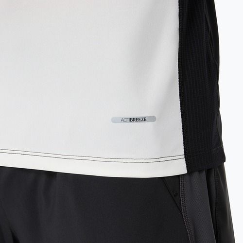 Vyriški bėgimo marškinėliai ASICS Road Fade SS performance black/cream
