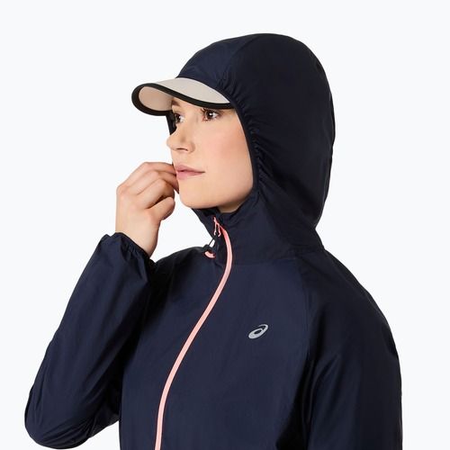 Moteriška bėgimo striukė ASICS Road Packable midnight
