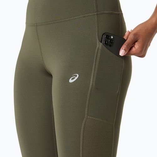 Moteriškos bėgimo tamprės ASICS Core Tight dark olive