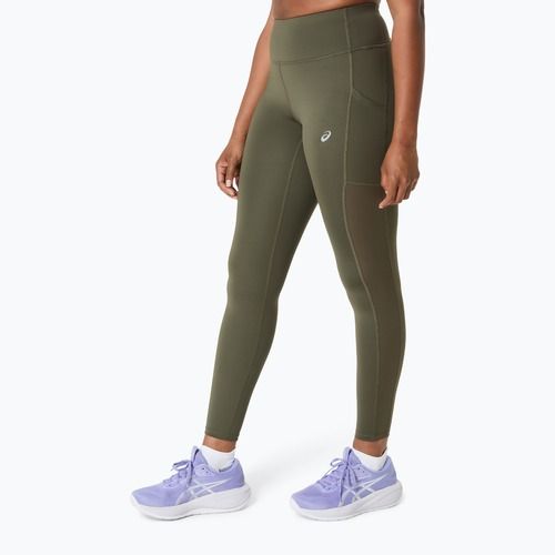 Moteriškos bėgimo tamprės ASICS Core Tight dark olive
