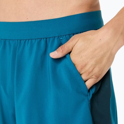 Vyriški bėgimo šortai ASICS Road 7IN tranquil teal/dark teal/yamabuki