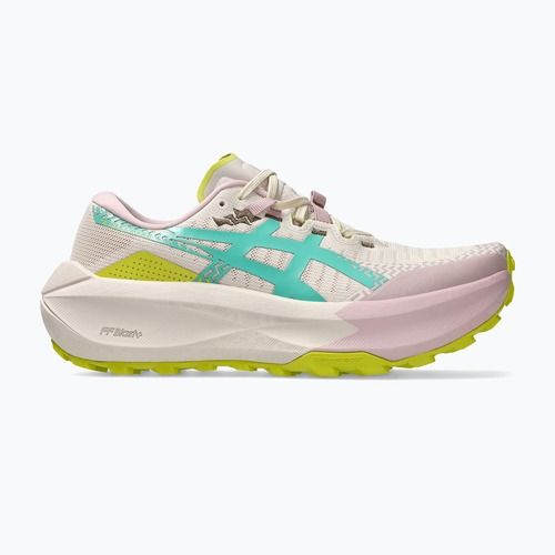 Moteriški bėgimo bateliai ASICS Trabuco Max 5 mineral beige/aurora green