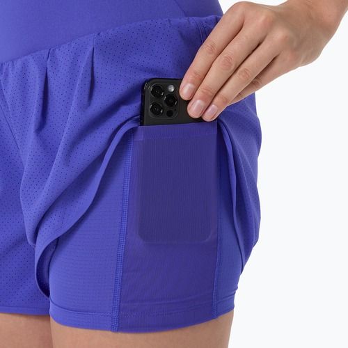 Moteriški bėgimo šortai ASICS Road 2-N-1 3.5IN cobalt burst