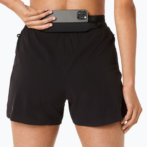 Moteriški bėgimo šortai ASICS Metarun Split performance black