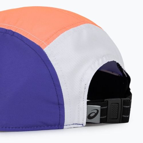 Kepurė su snapeliu ASICS Performance Running 5 Panel sun coral/brilliant white