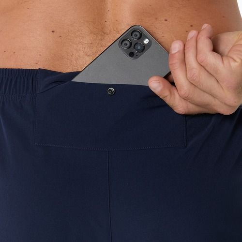 Vyriškos bėgimo kelnės ASICS Icon midnight/cream